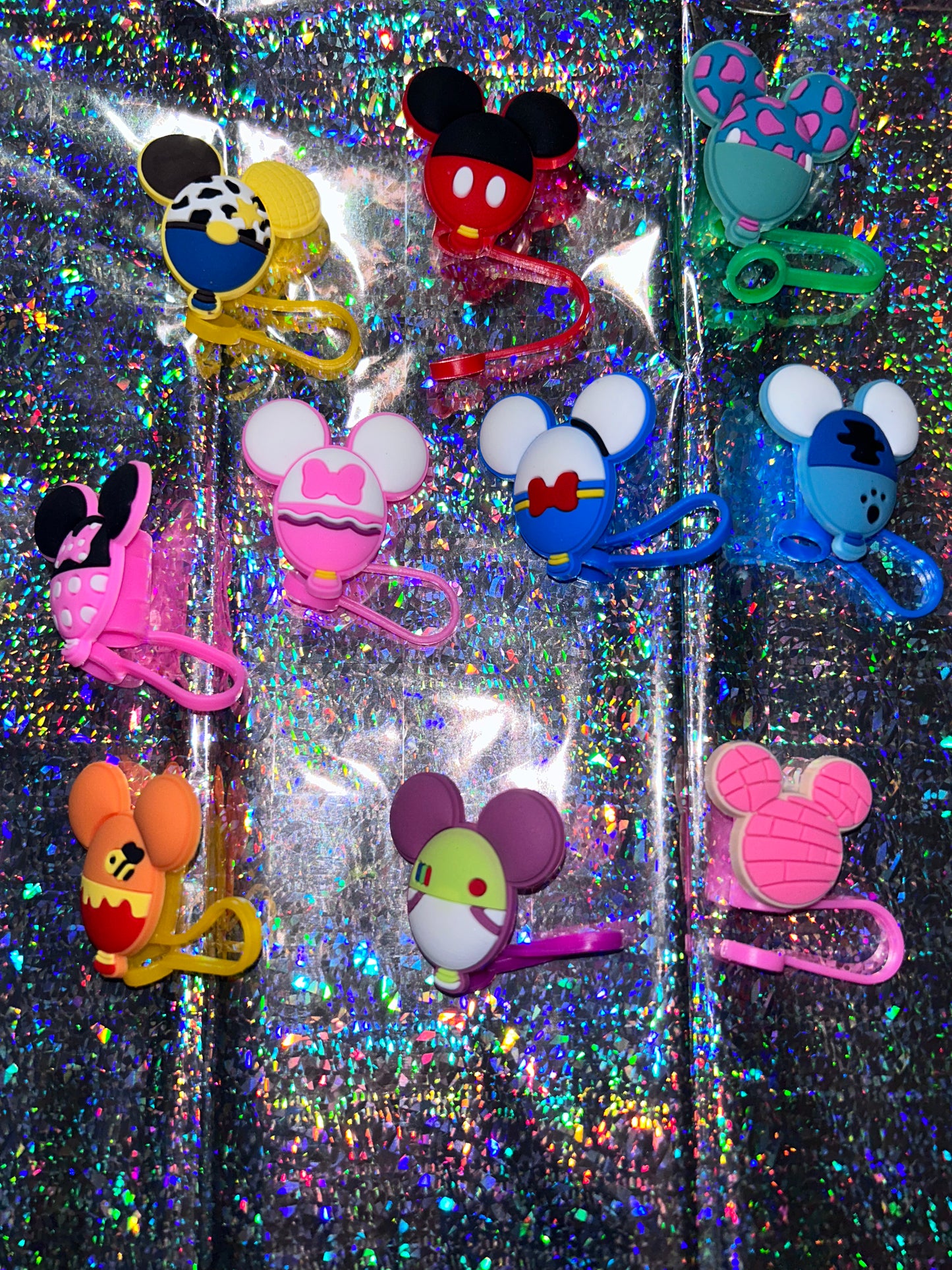 Disney straw topper