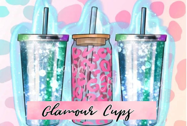 Glitter cups 